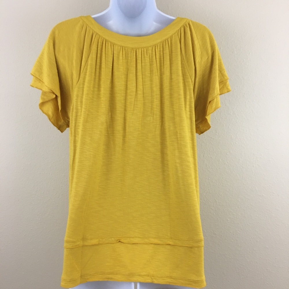 Style & Co Ruffle Sleeve Tunic - Picture 5 of 6
